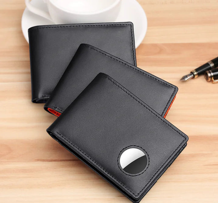 Men's Leather Tracker Wallet