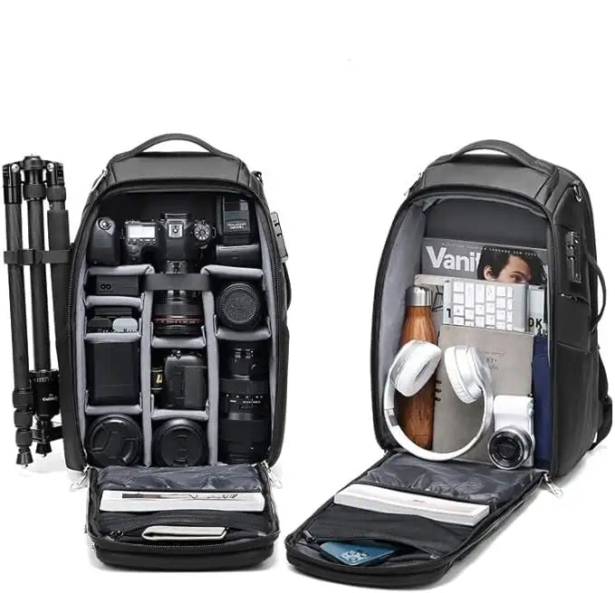 Large Capacity Camera &amp; Laptop Backpack