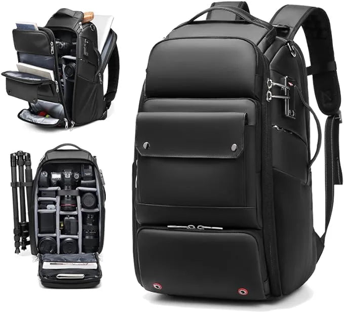 Large Capacity Camera &amp; Laptop Backpack