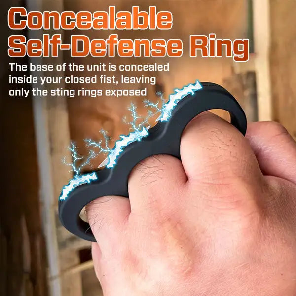 Taser Knuckle Ring