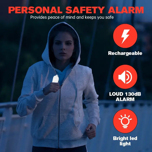 Alarme SOS Personnelle avec Lumière LED